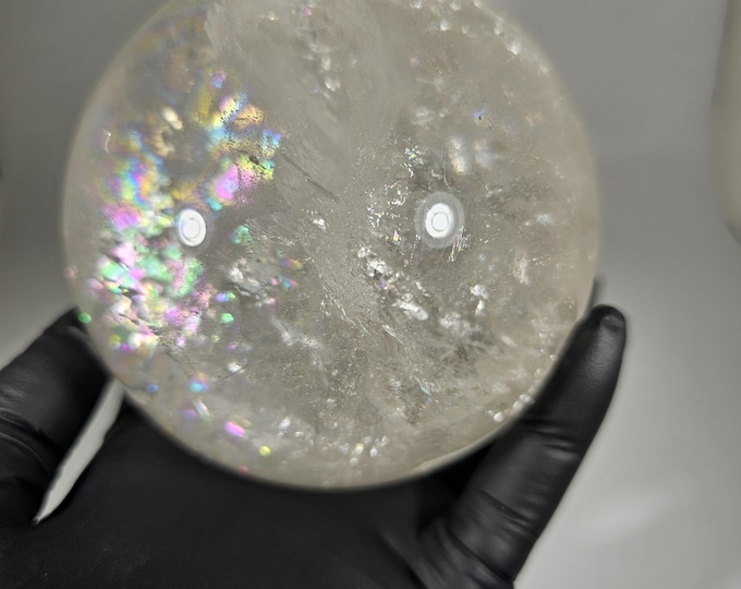 95mm Brazilian Clear Quartz Sphere