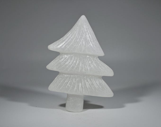 White Jade Tree Carving