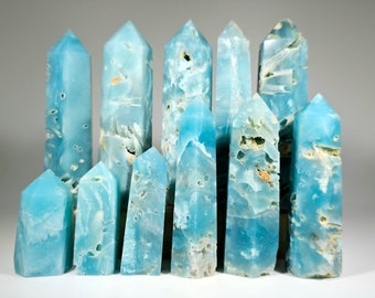 Your Choice Druzy Caribbean Calcite Tower