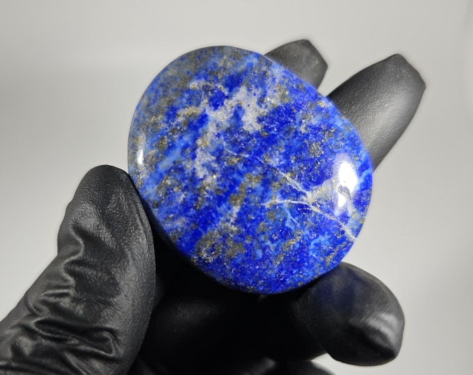 Lapis Lazuli Palm Stone Small *Imperfect