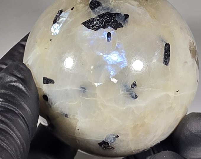59mm Green Moonstone Sphere
