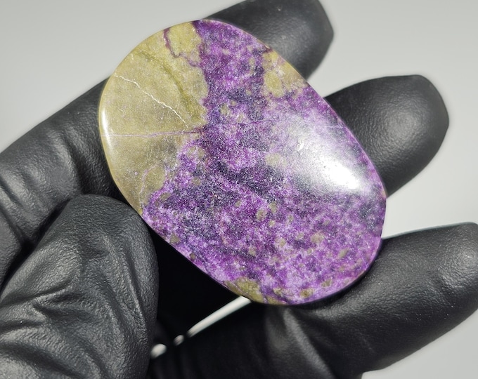 Small Atlantisite in Stichtite Palm Stone