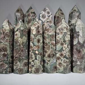 Flower Agate Tower - Etsy