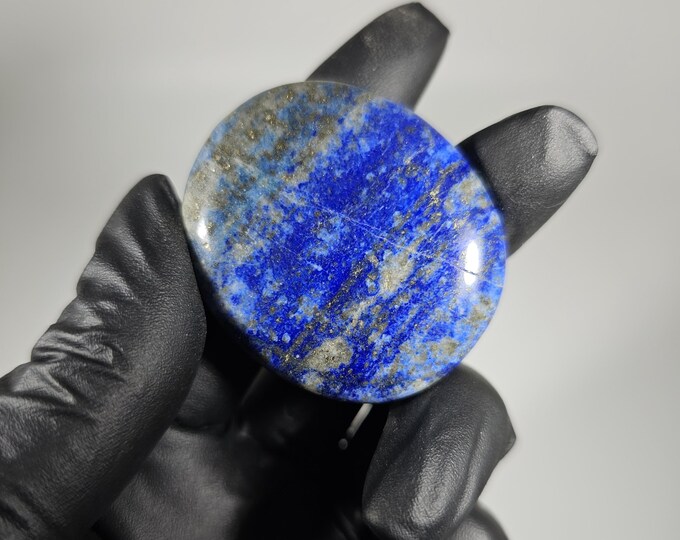 Lapis Lazuli Palm Stone Small *Imperfect