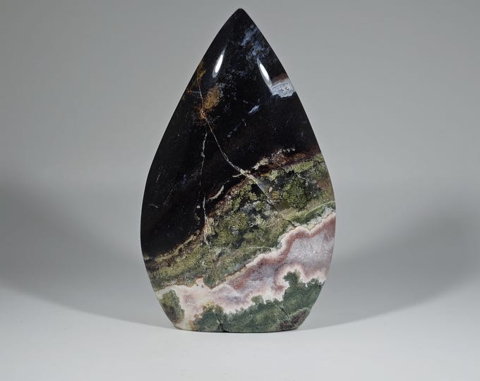 Colorful Ocean Jasper Freeform/Flame