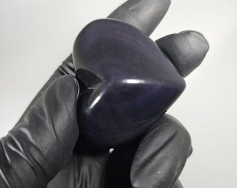 Rainbow Obsidian Heart