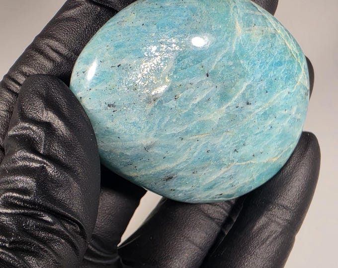 Amazonite Palm Stone