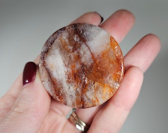 Fire Quartz Bowl Sphere Holder