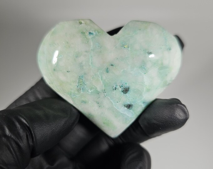 Phoenix Stone Heart Palm Stone