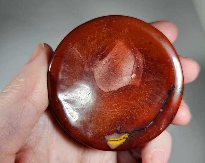 2" Mookaite Bowl Sphere Holder