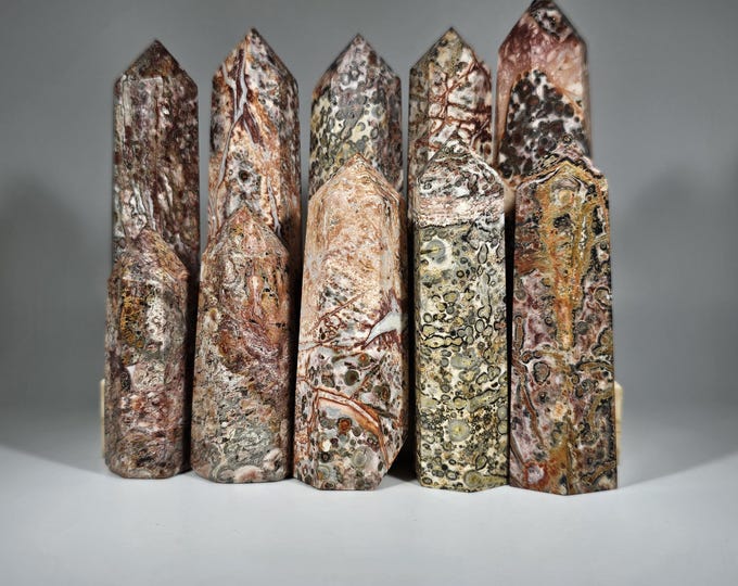 Your Choice Leopard Skin Jasper Tower