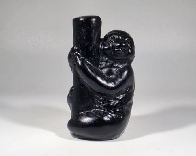 Obsidian Sloth Carving