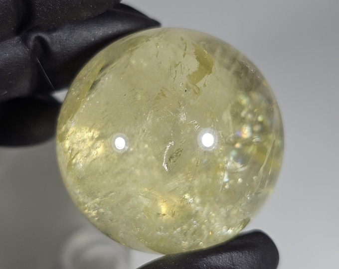35mm Citrine Sphere