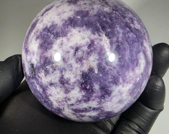 67mm Lepidolite Sphere