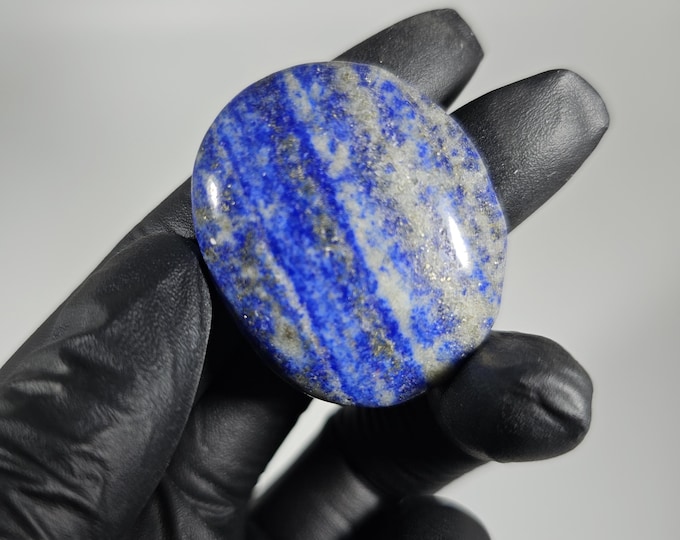 Lapis Lazuli Palm Stone Small *Imperfect