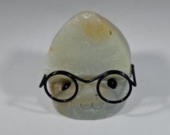 Caribbean Calcite Pet Rock Carving