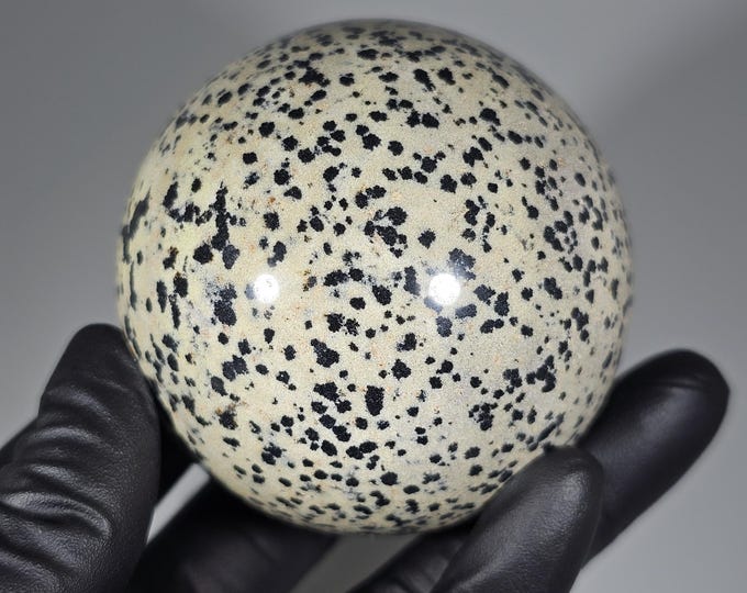 59mm Dalmatian Jasper Sphere