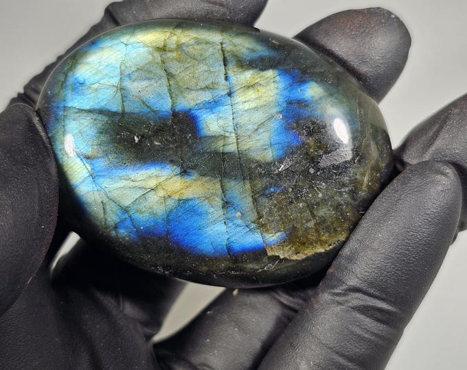 Labradorite Palm Stone