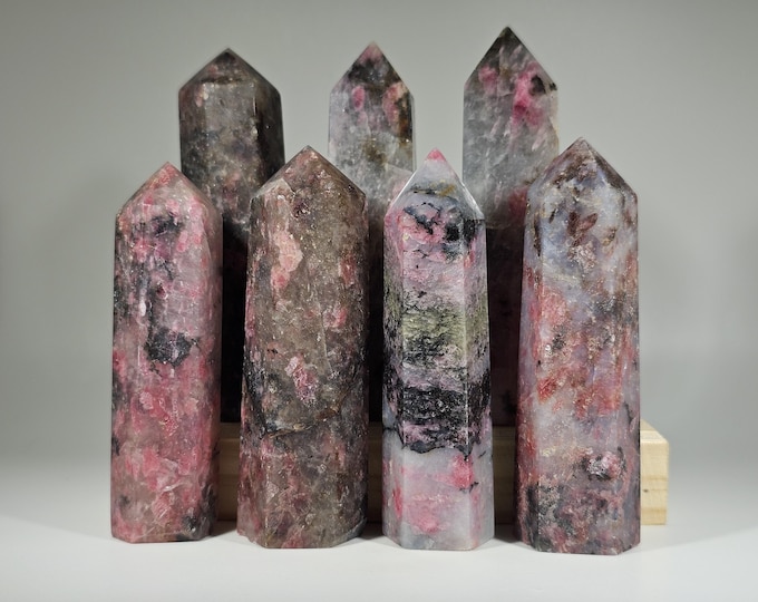 Your Choice Icy Rhodonite Tower