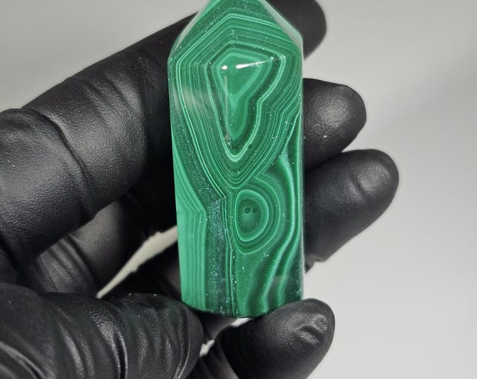 A+ Malachite Tower #4 (1.8")