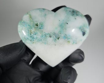 Phoenix Stone Heart Palm Stone