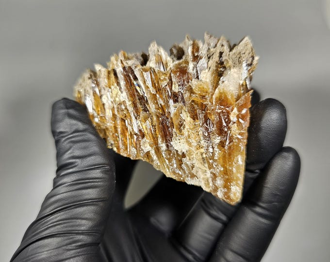Raw Amber Calcite Specimen
