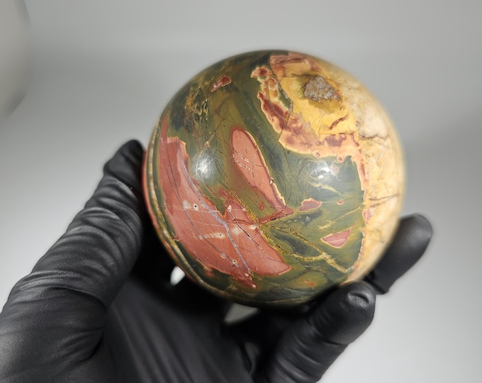 66mm Cherry Creek Jasper Sphere