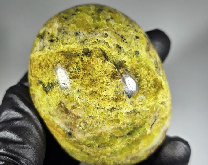 Green Opal Palm Stone