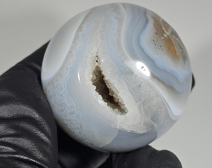 35mm Druzy Agate Sphere