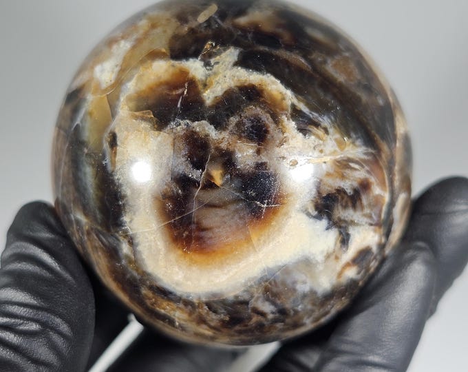 57mm Chocolate Opal Sphere