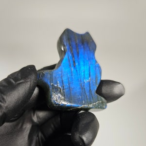 Labradorite Cat Carving