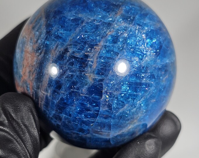 48mm Blue Apatite Sphere