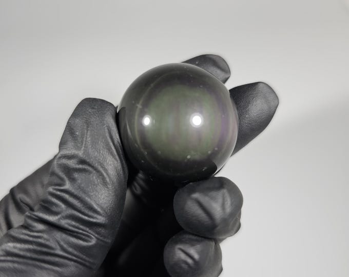 27mm Rainbow Obsidian Sphere
