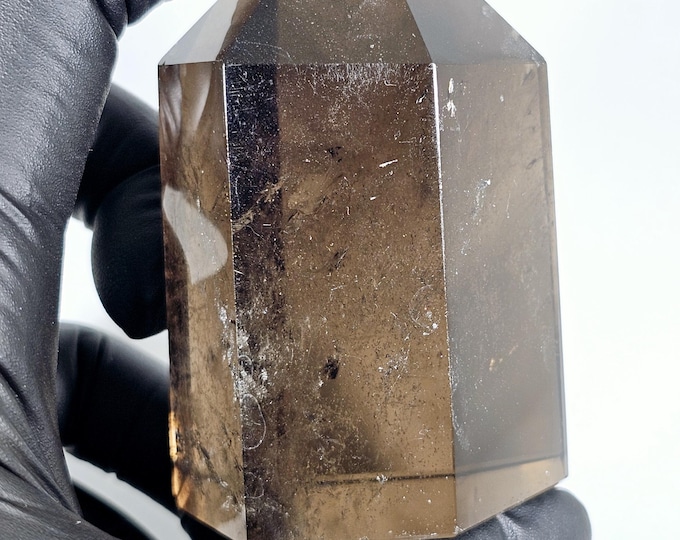 Dark Smoky Quartz Tower 2.8"