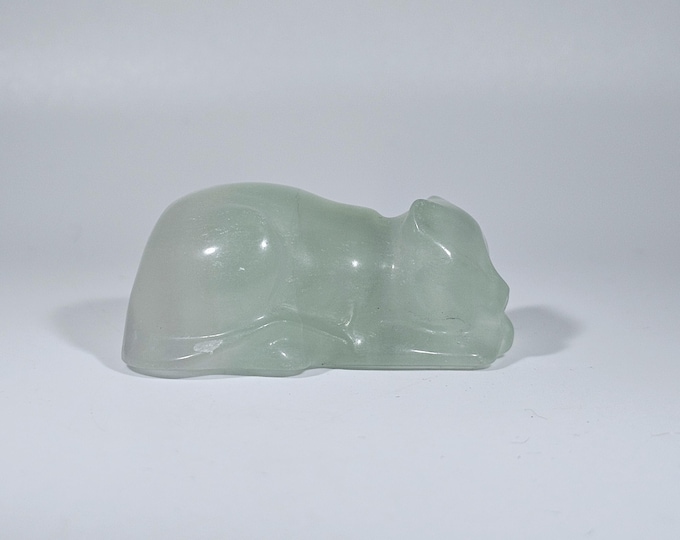 Fluorite Cat Carving *Imperfect