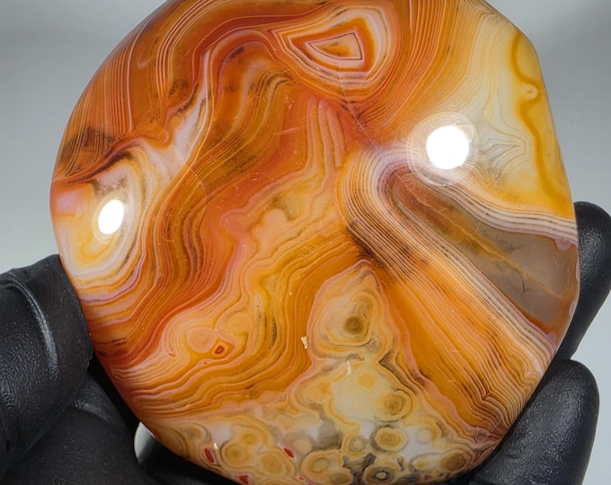 Sardonyx Palm Stone