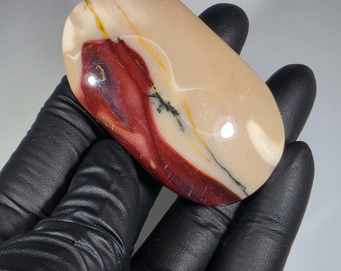 Mookaite Palm Stone