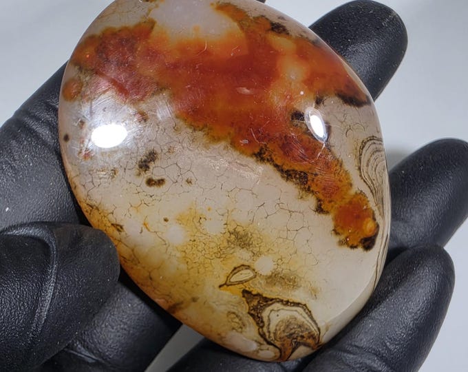 Sardonyx Palm Stone