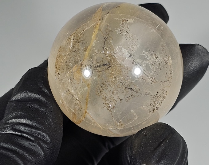 36mm Dendritic Golden Healer Sphere