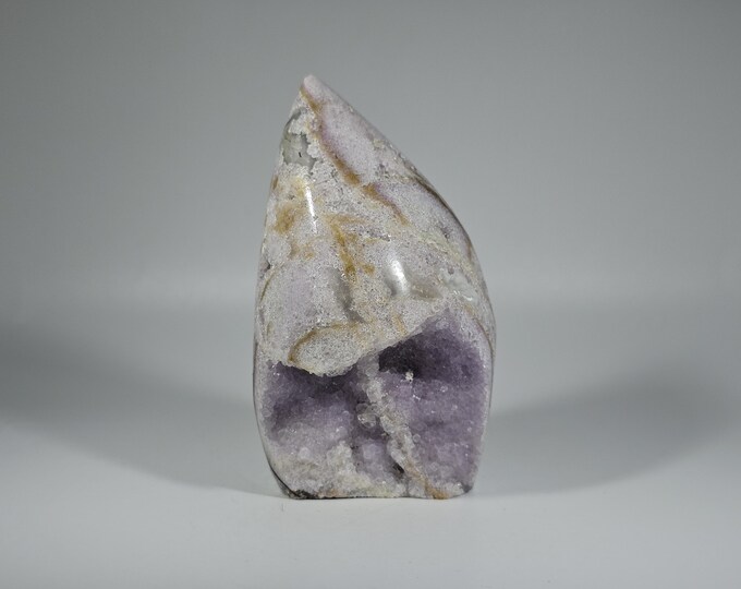 Druzy Fluorite Sphalerite Freeform / Flame