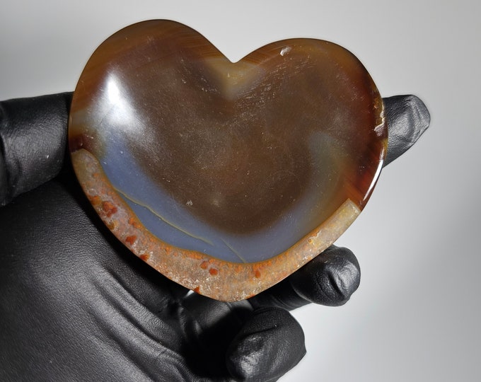 Carnelian Heart Bowl