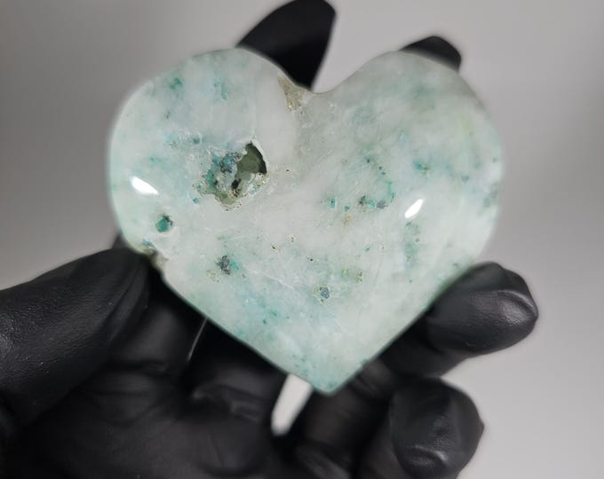 Phoenix Stone Heart Palm Stone