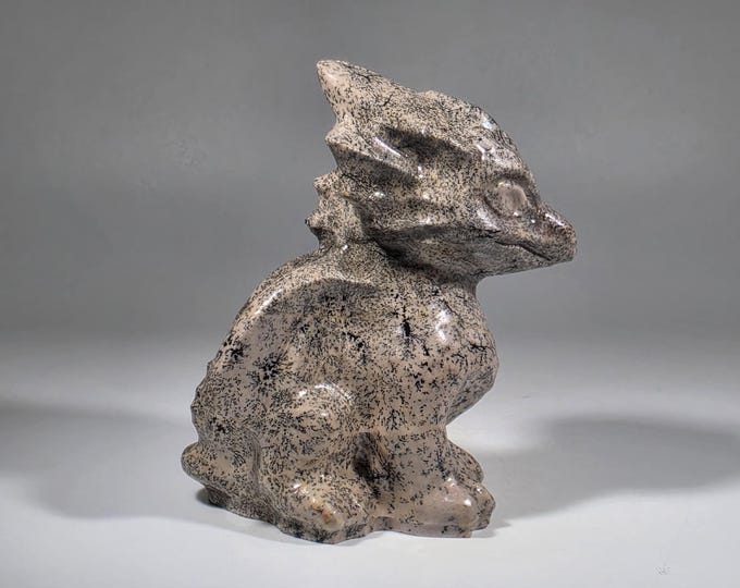 Picture Jasper Dragon Carving