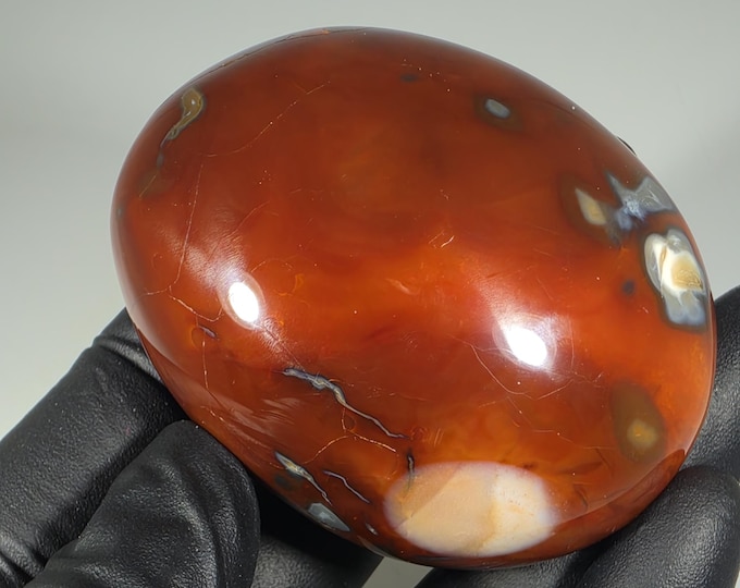 Carnelian Palm Stone *Imperfect