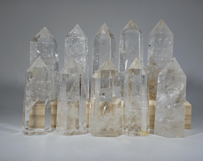 Your Choice Clear Quartz Tower
