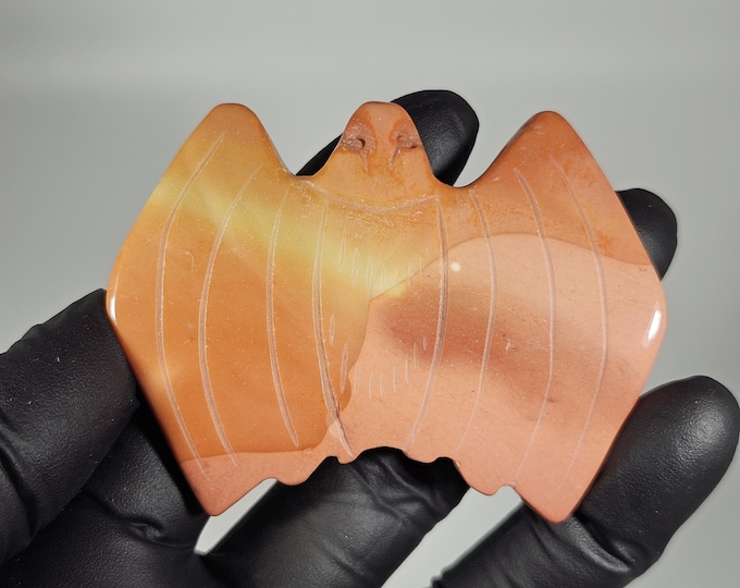 Mookaite Bat Carving
