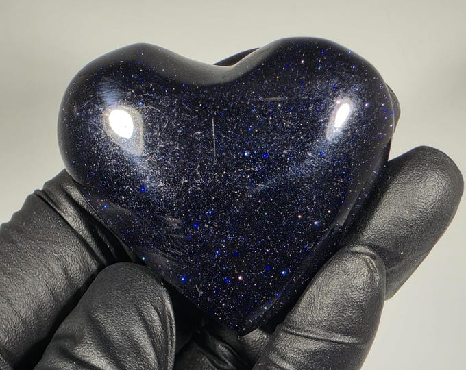 Blue Sandstone Heart Stone