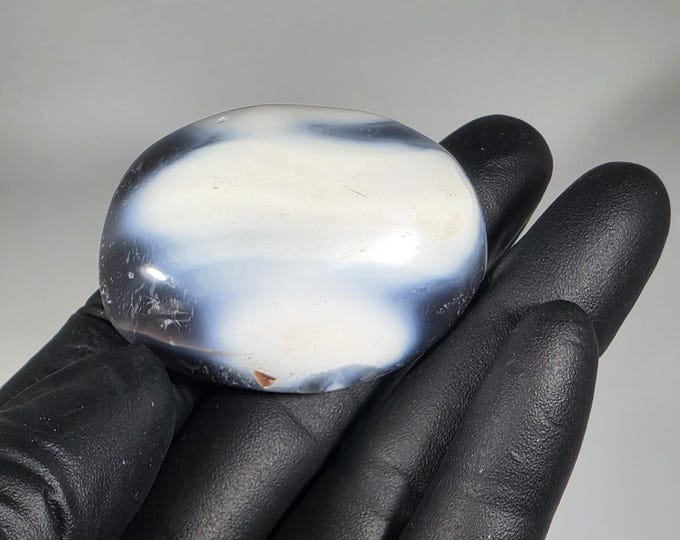 Orca Agate Palm Stone