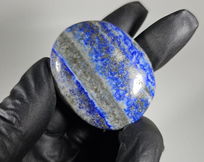 Lapis Lazuli Palm Stone Small *Imperfect