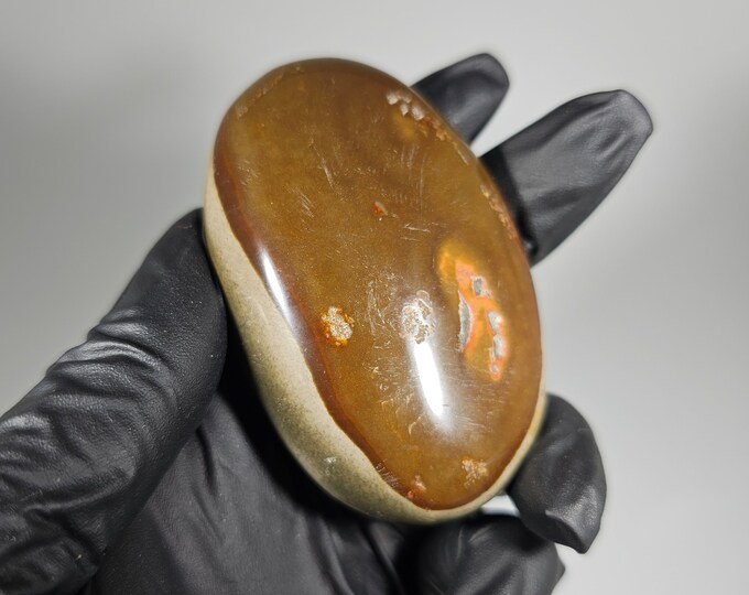 Polychrome Jasper Palm Stone